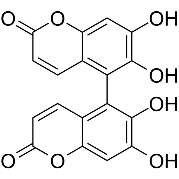 Euphorbetin                                          (Synonyms: 千金子素)