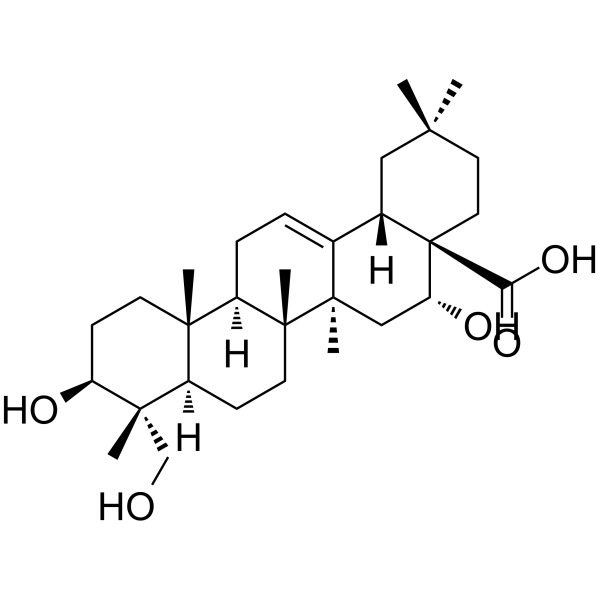 Caulophyllogenin Chemical Structure Caulophyllogenin (Synonyms: 儿茶酚)