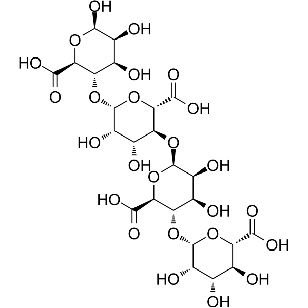 D-Tetramannuronic acid Chemical Structure D-Tetramannuronic acid (Synonyms: D-甘露糖醛酸四糖)