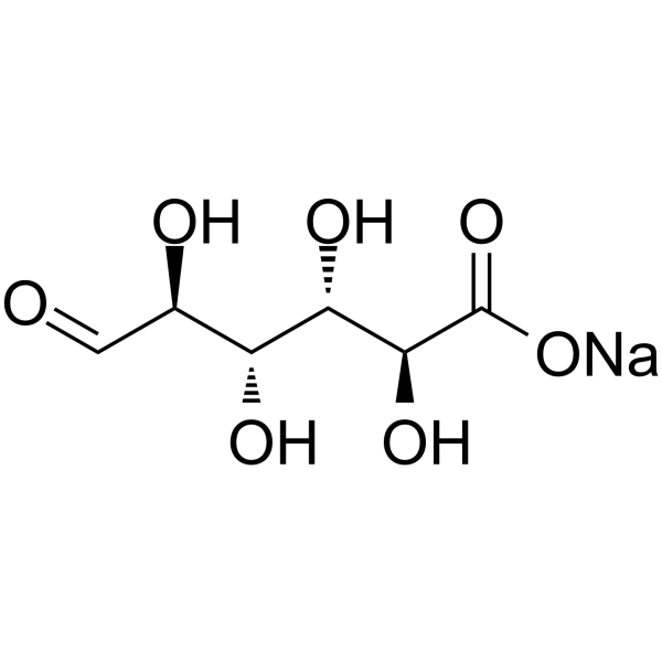 D-Mannuronic acid sodium Chemical Structure D-Mannuronic acid sodium (Synonyms: D-甘露糖醛酸单糖)