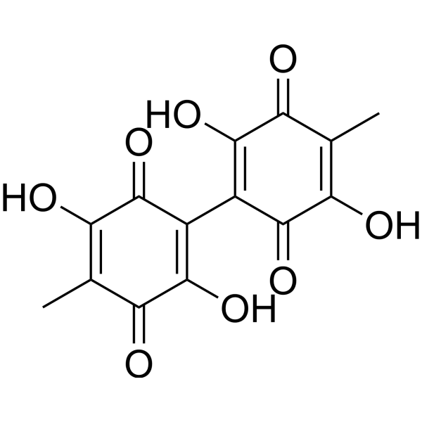 Oosporein Chemical Structure Oosporein