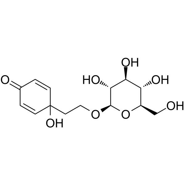 Cornoside Chemical Structure Cornoside (Synonyms: 山楂苷)
