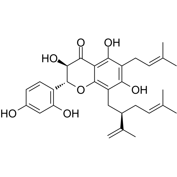 Kushenol M Chemical Structure Kushenol M (Synonyms: 苦参醇M)
