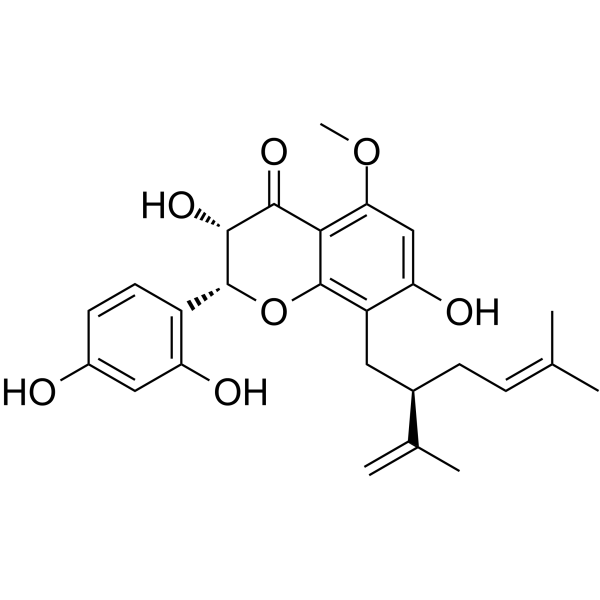 Kushenol N Chemical Structure Kushenol N (Synonyms: 苦参醇N)