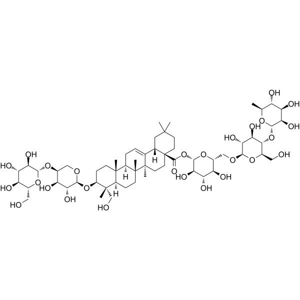 Leonloside D Chemical Structure Leonloside D (Synonyms: 牡丹草皂苷D)