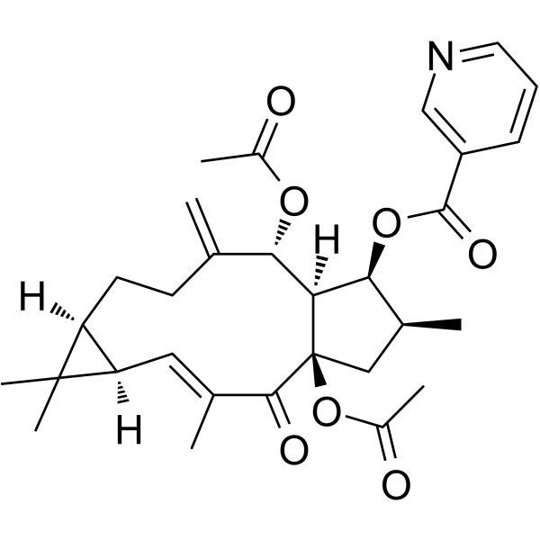 Euphorbia factor L8 Chemical Structure Euphorbia factor L8