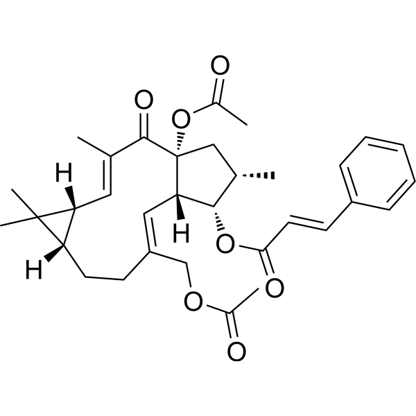 Euphorbia factor L7a Chemical Structure Euphorbia factor L7a
