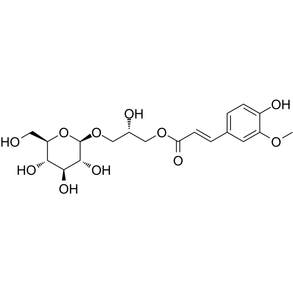 Regaloside F Chemical Structure Regaloside F
