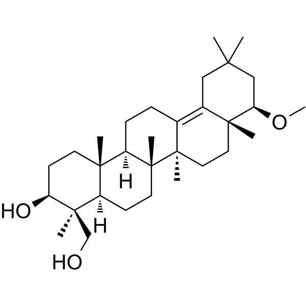 Soyasapogenol D Chemical Structure Soyasapogenol D (Synonyms: 大豆甾醇D)