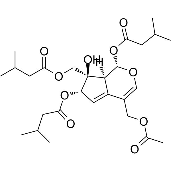 Valtrate hydrine B4 Chemical Structure Valtrate hydrine B4