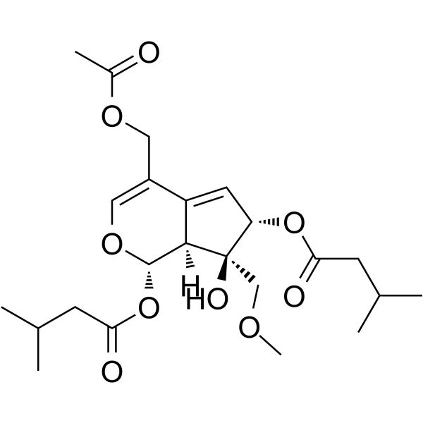 Valeriandoid F Chemical Structure Valeriandoid F