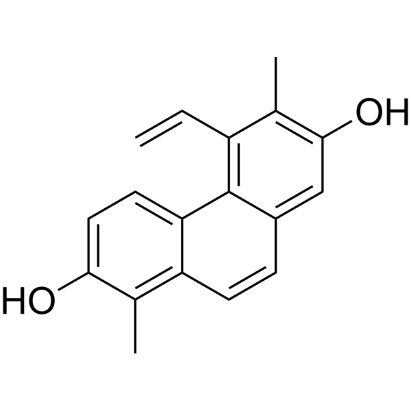 Dehydrojuncusol Chemical Structure Dehydrojuncusol