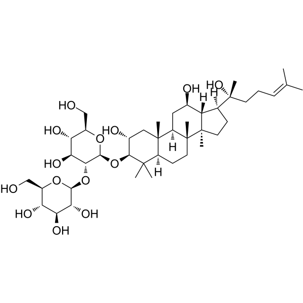 Gypenoside LI Chemical Structure Gypenoside LI