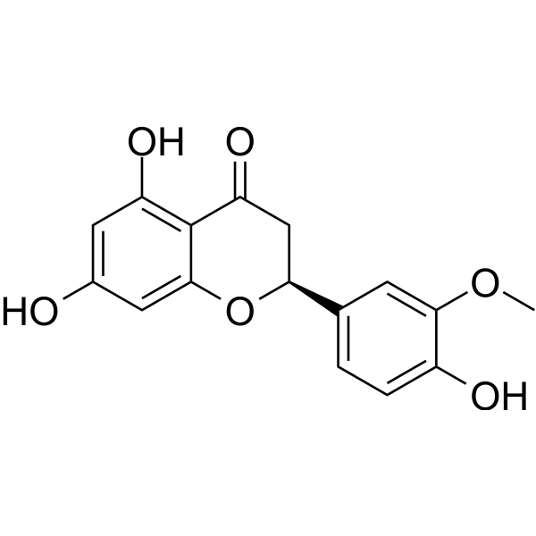 Homoeriodictyol Chemical Structure Homoeriodictyol (Synonyms: 高圣草酚)