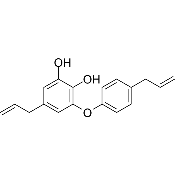 Obovatol Chemical Structure Obovatol