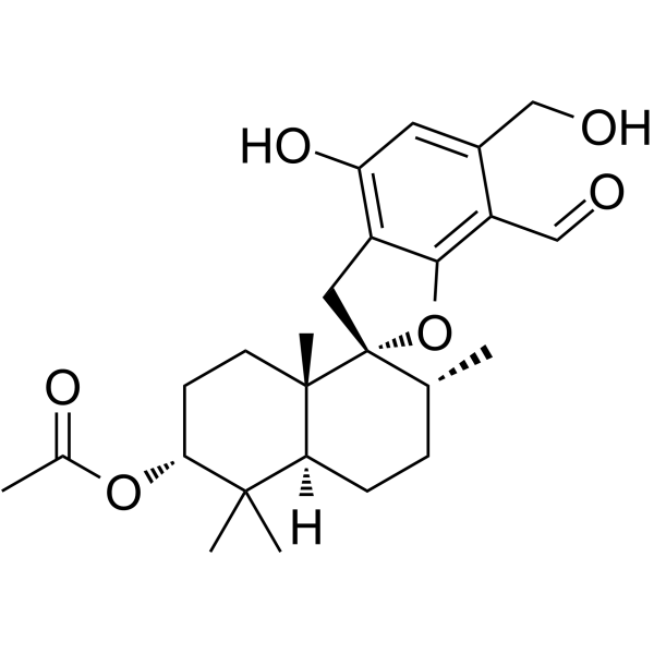 Stachybotrysin B Chemical Structure Stachybotrysin B