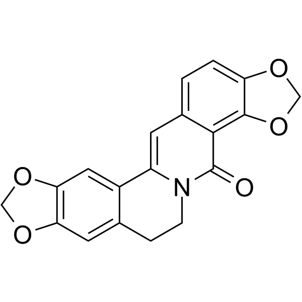 8-Oxocoptisine Chemical Structure 8-Oxocoptisine (Synonyms: 8-氧黄连碱)