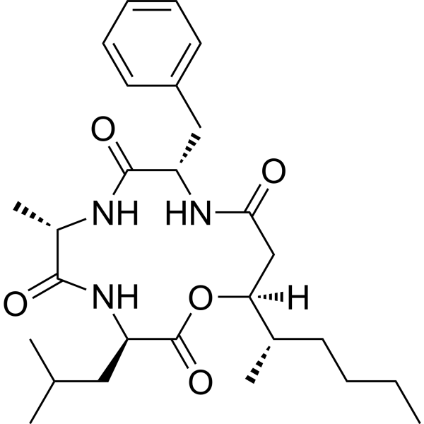 Beauveriolide I Chemical Structure Beauveriolide I