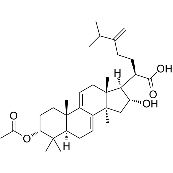 3-Epidehydropachymic acid Chemical Structure 3-Epidehydropachymic acid