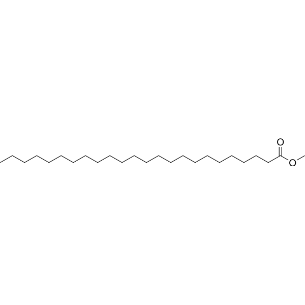 Methyl tetracosanoate (Standard) Chemical Structure Methyl tetracosanoate (Standard) (Synonyms: Methyl lignocerate (Standard))