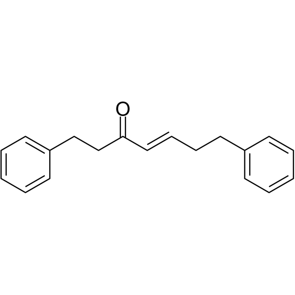 1,7-Diphenyl-4-hepten-3-one Chemical Structure 1,7-Diphenyl-4-hepten-3-one