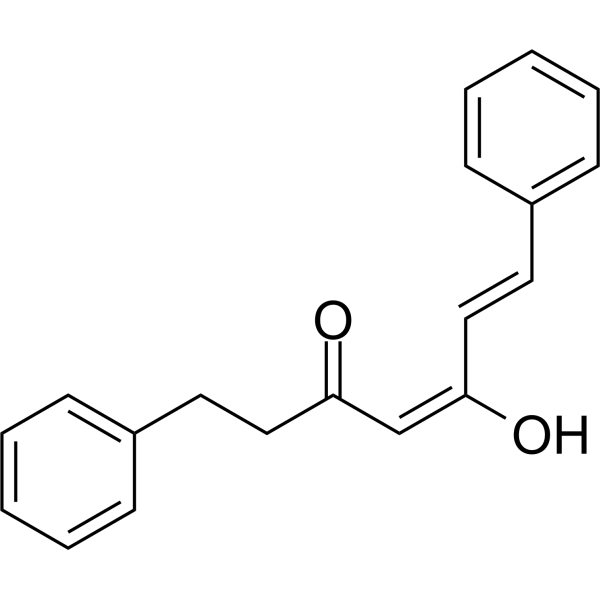 5-Hydroxy-1,7-diphenyl-4E,6E-dien-3-heptanone Chemical Structure 5-Hydroxy-1,7-diphenyl-4E,6E-dien-3-heptanone