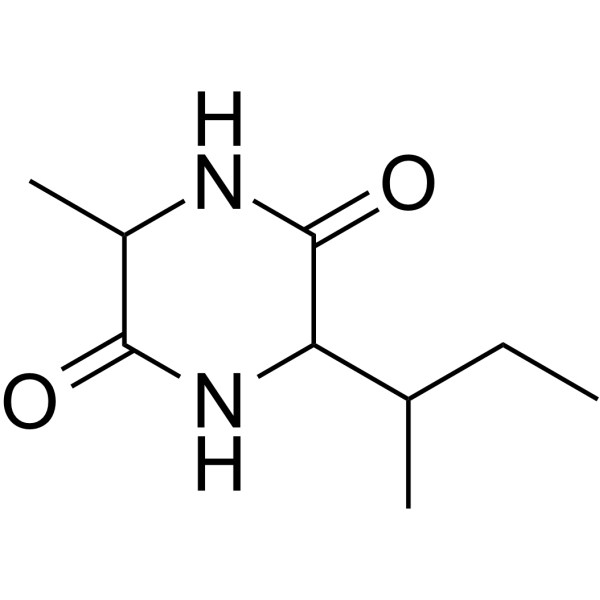 Cyclo(Ile-Ala) Chemical Structure Cyclo(Ile-Ala)
