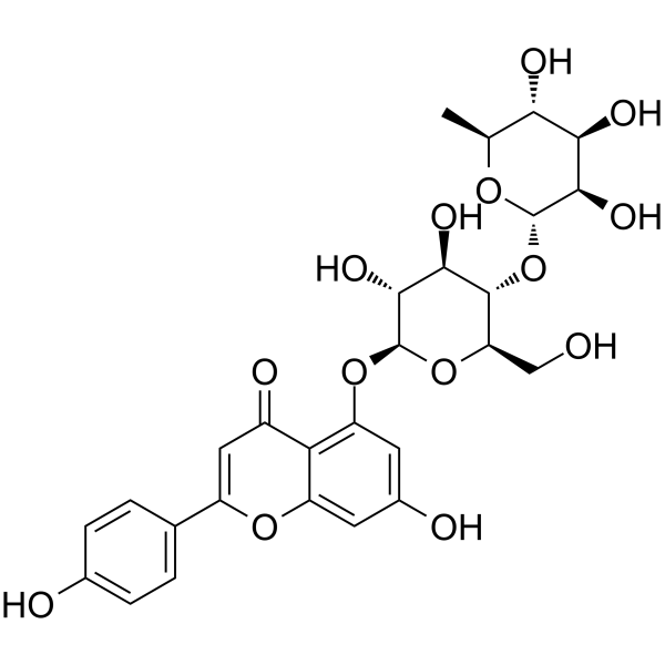 Camellianin B Chemical Structure Camellianin B (Synonyms: 山茶黄酮苷 B)