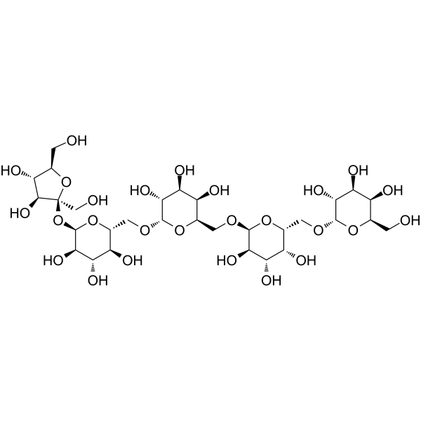 Verbascose Chemical Structure Verbascose (Synonyms: 毛蕊花糖)