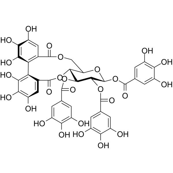 Tellimagrandin II Chemical Structure Tellimagrandin II (Synonyms: Eugeniin)