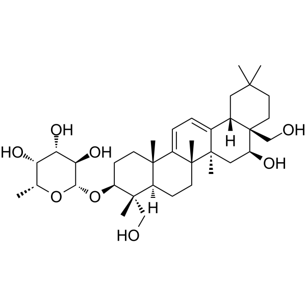 Prosaikogenin H Chemical Structure Prosaikogenin H (Synonyms: 前柴胡皂苷H;柴胡次皂苷H)