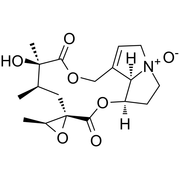 Jacobine N-oxide Chemical Structure Jacobine N-oxide (Synonyms: 千里光碱N-氧化物)