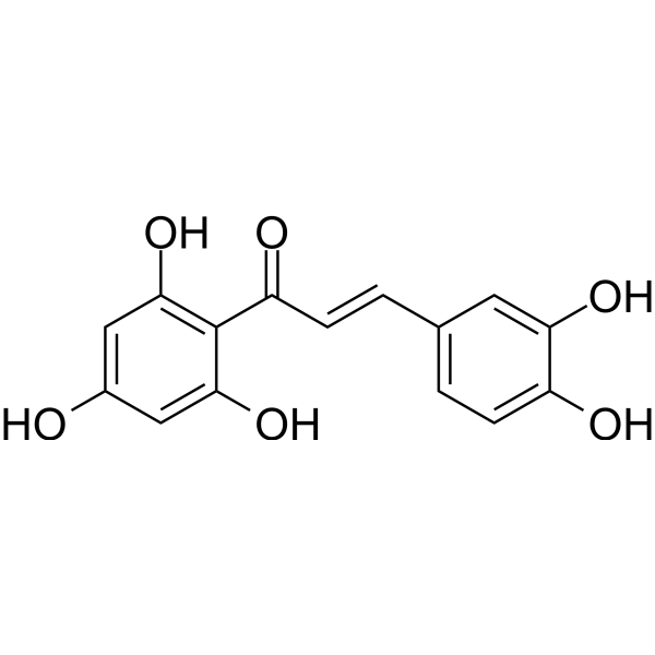 Eriodictyol chalcone Chemical Structure Eriodictyol chalcone