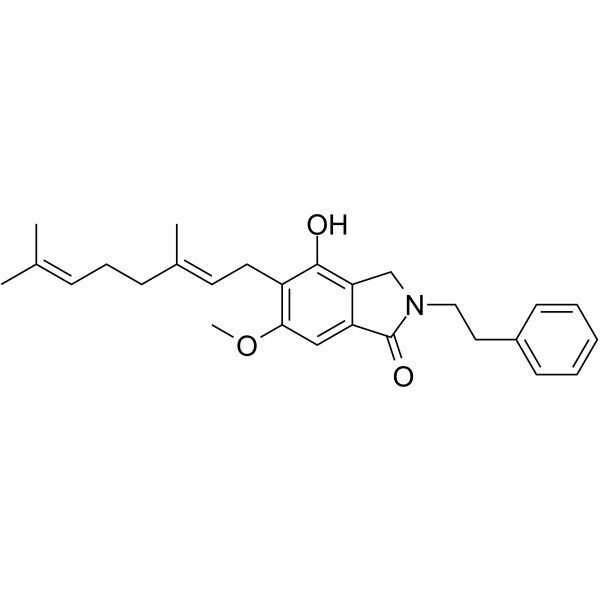 Isohericerin Chemical Structure Isohericerin