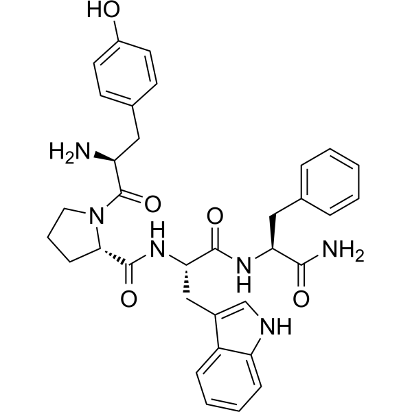 Endomorphin 1 Chemical Structure Endomorphin 1 (Synonyms: 内吗啡肽 1)