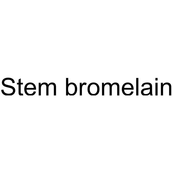 Stem bromelain Chemical Structure Stem bromelain (Synonyms: 茎型菠萝蛋白酶)