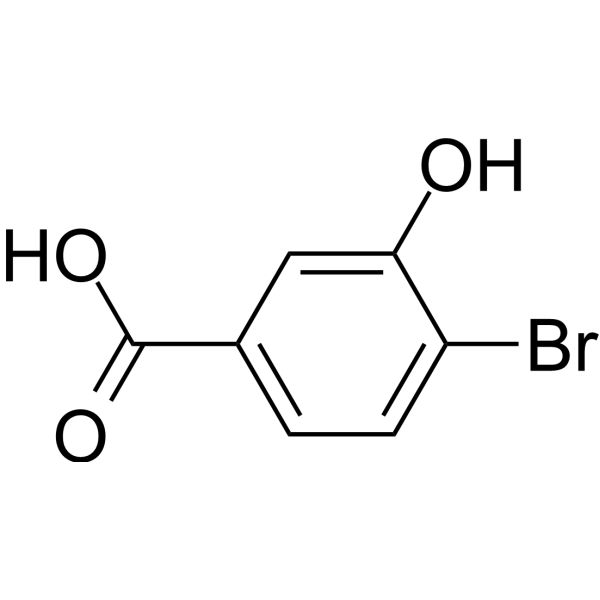 4-Bromo-3-hydroxybenzoic acid Chemical Structure 4-Bromo-3-hydroxybenzoic acid