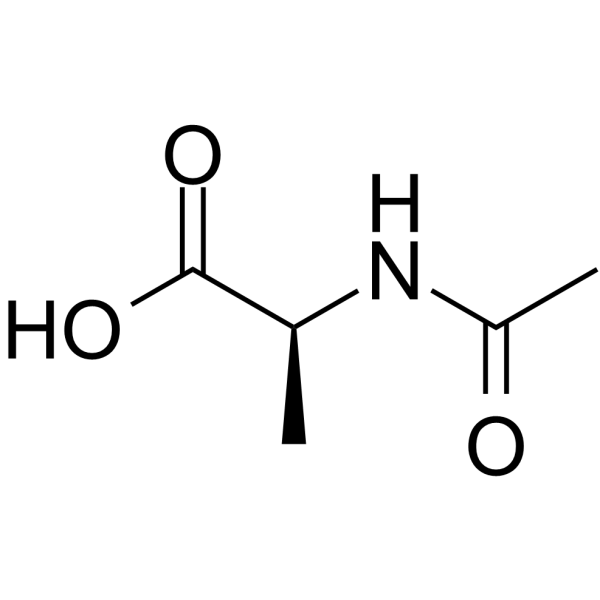 Ac-Ala-OH Chemical Structure Ac-Ala-OH