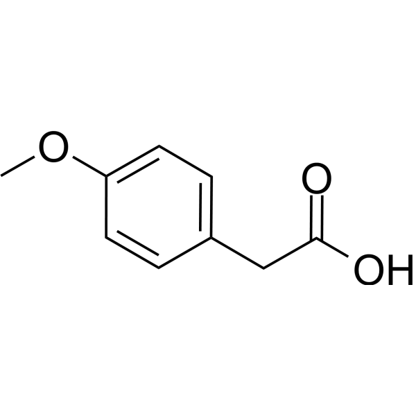 2-(4-Methoxyphenyl)acetic acid Chemical Structure 2-(4-Methoxyphenyl)acetic acid (Synonyms: 4-甲氧基苯乙酸; 4-Methoxyphenylacetic acid)