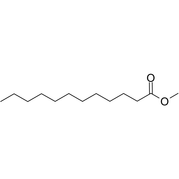 Methyl laurate Chemical Structure Methyl laurate (Synonyms: 月桂酸甲酯)