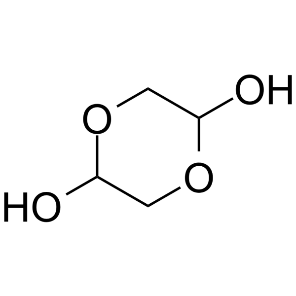 1,4-Dioxane-2,5-diol Chemical Structure 1,4-Dioxane-2,5-diol