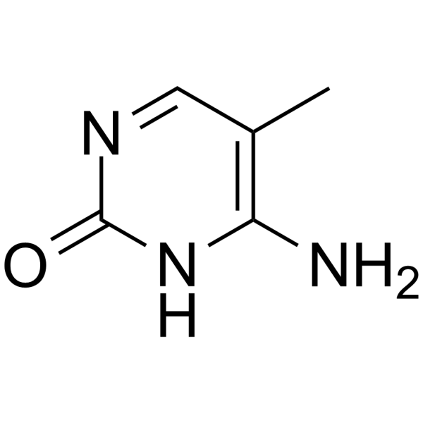 5-Methylcytosine Chemical Structure 5-Methylcytosine (Synonyms: 5-甲基胞嘧啶)