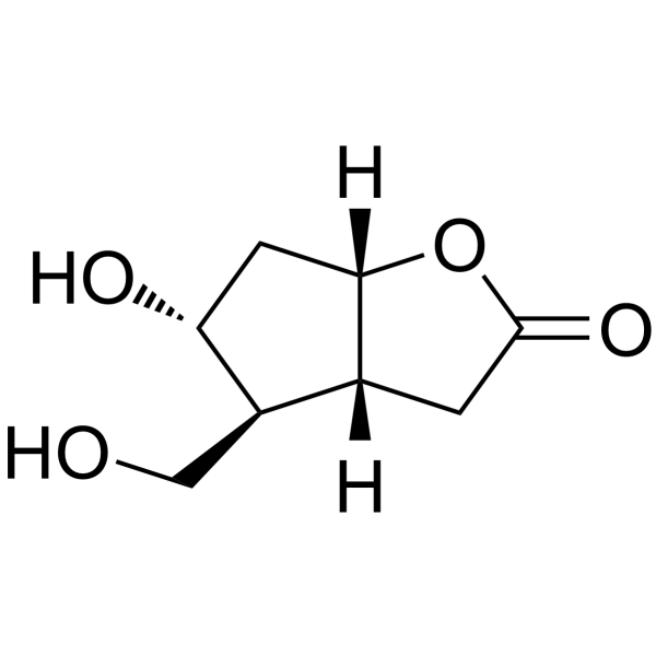 (-)-Corey lactone diol Chemical Structure (-)-Corey lactone diol