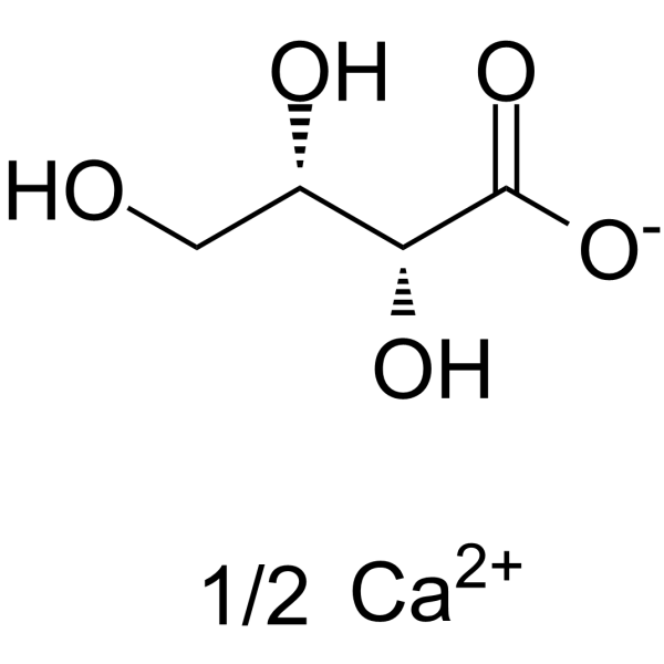 Calcium L-Threonate Chemical Structure Calcium L-Threonate (Synonyms: L-苏糖酸钙)