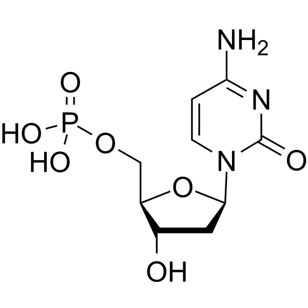 2'-Deoxycytidine-5'-monophosphoric acid Chemical Structure 2