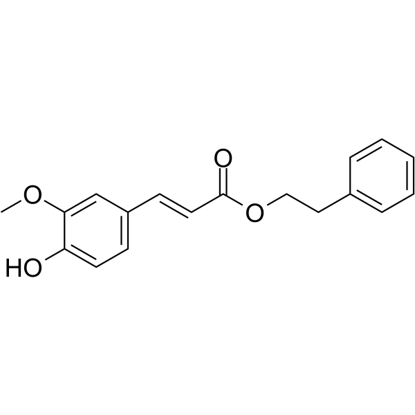 Phenethyl ferulate                                          (Synonyms: 阿魏酸苯乙酯)