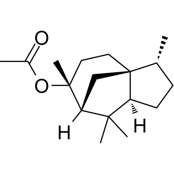 Cedryl acetate Chemical Structure Cedryl acetate (Synonyms: 乙酸柏木酯)