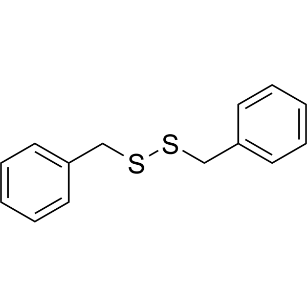 Dibenzyl disulfide Chemical Structure Dibenzyl disulfide (Synonyms: 1,2-二苄基二硫烷)