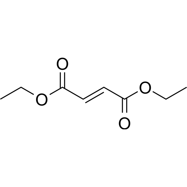 Diethyl fumarate Chemical Structure Diethyl fumarate (Synonyms: 富马酸二乙酯)