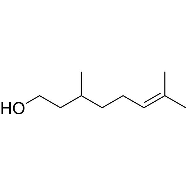 Citronellol (Standard) Chemical Structure Citronellol (Standard) (Synonyms: (±)-Citronellol (Standard); (±)-β-Citronellol (Standard))
